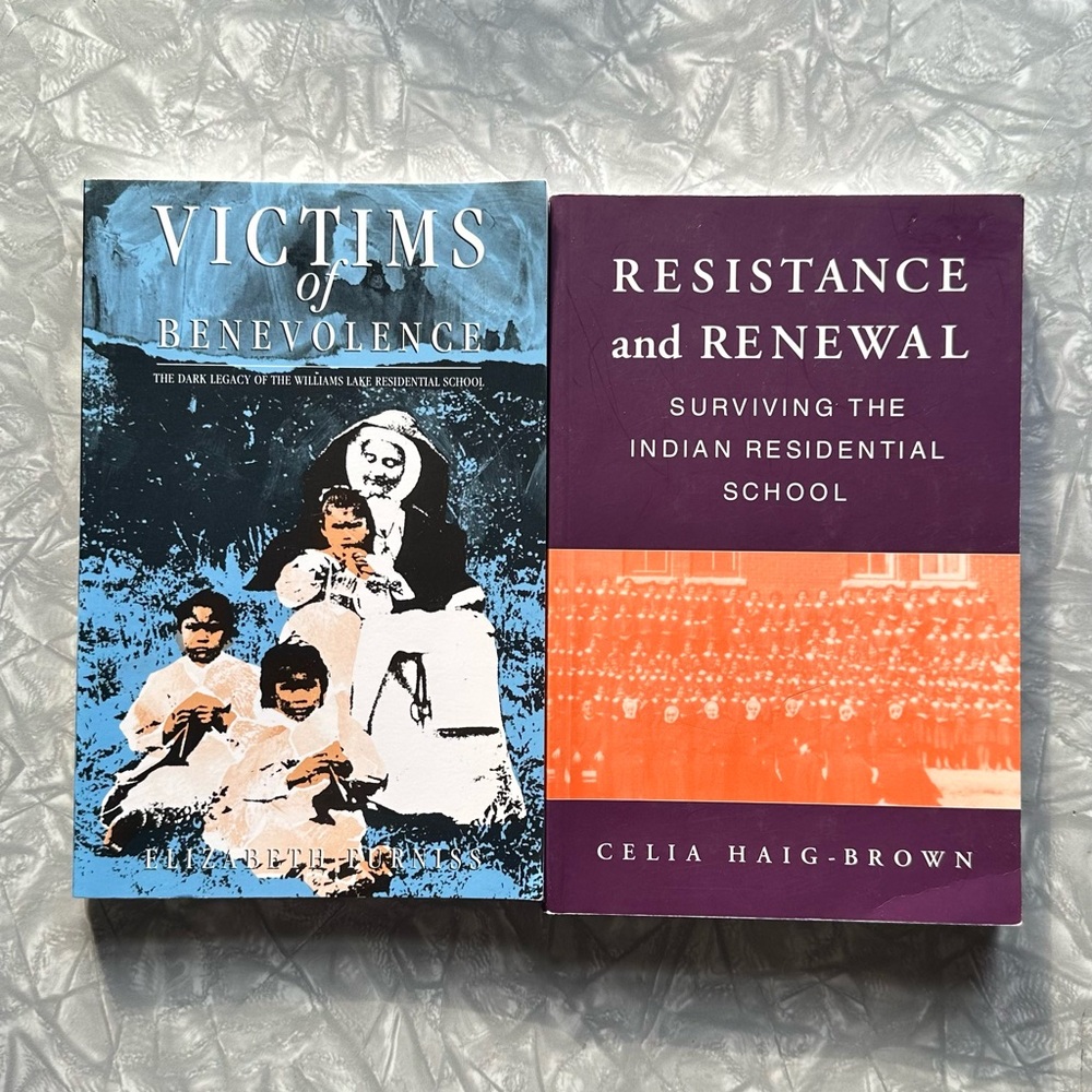 Residential Schools books Resistance and Renewal Victims of Benevolence BC
